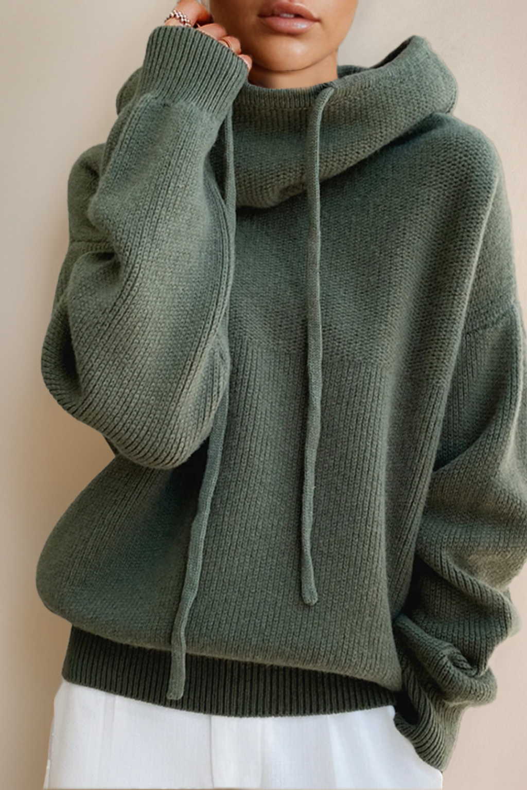Women's Cozy Cowl Neck Hoodie