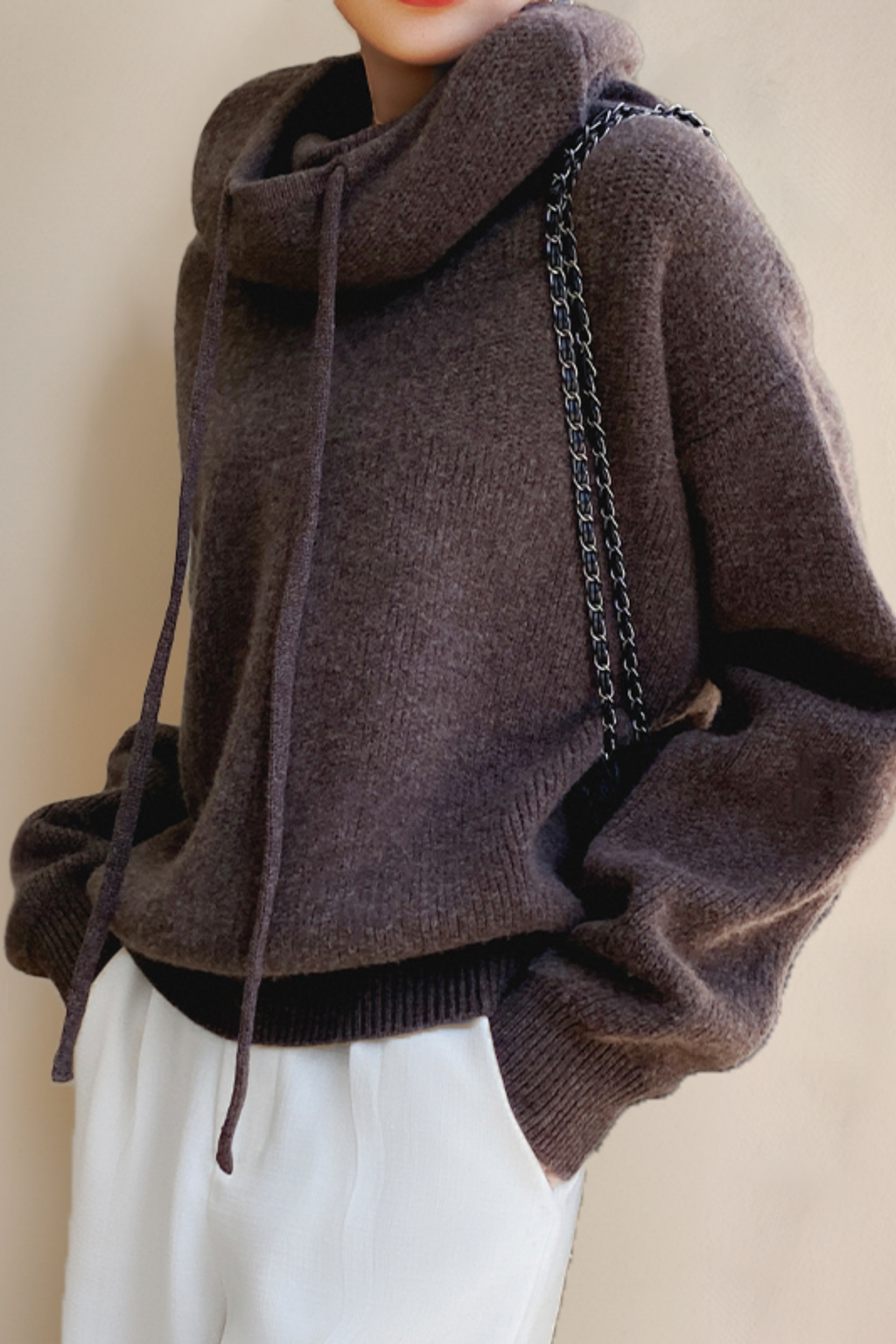 Women's Cozy Cowl Neck Hoodie