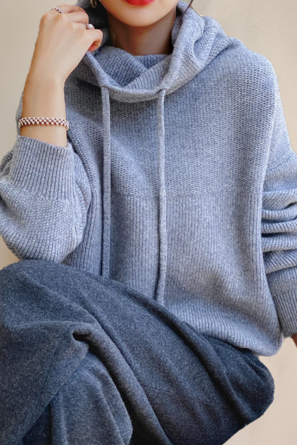 Women's Cozy Cowl Neck Hoodie