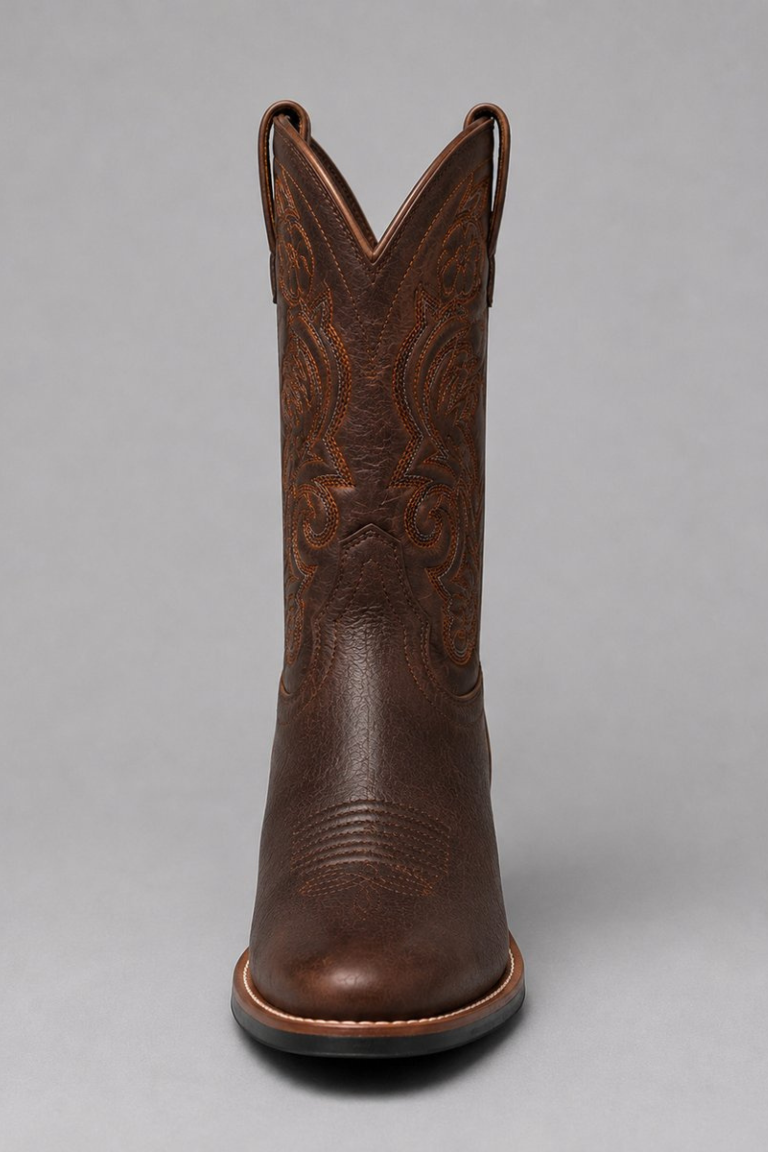 Women's Embroidered Western Leather Boots