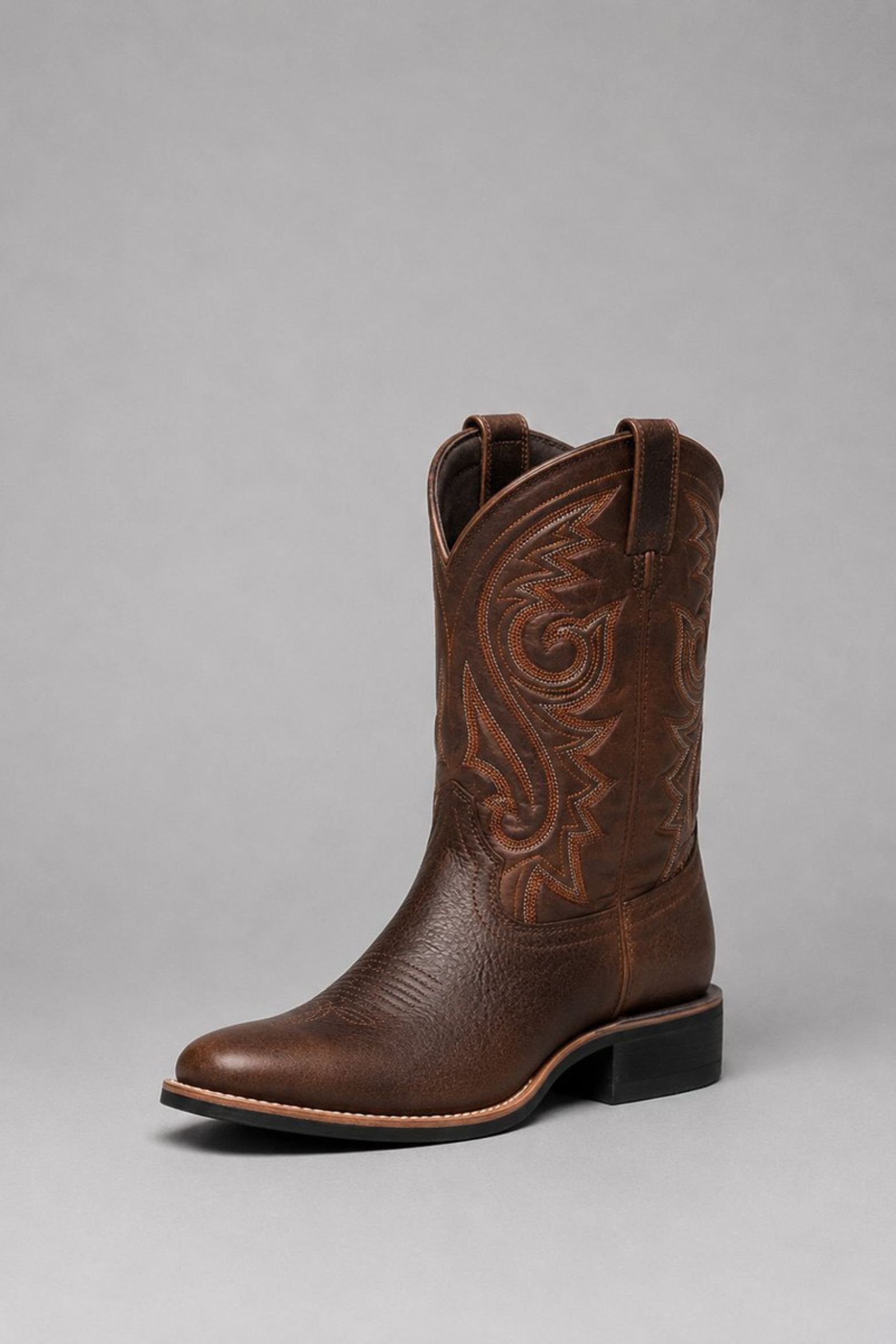 Women's Embroidered Western Leather Boots