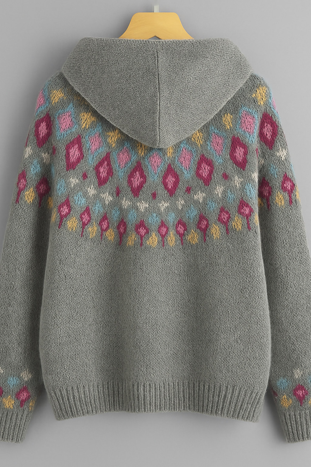 Lightweight Jacquard Comfort Hoodie