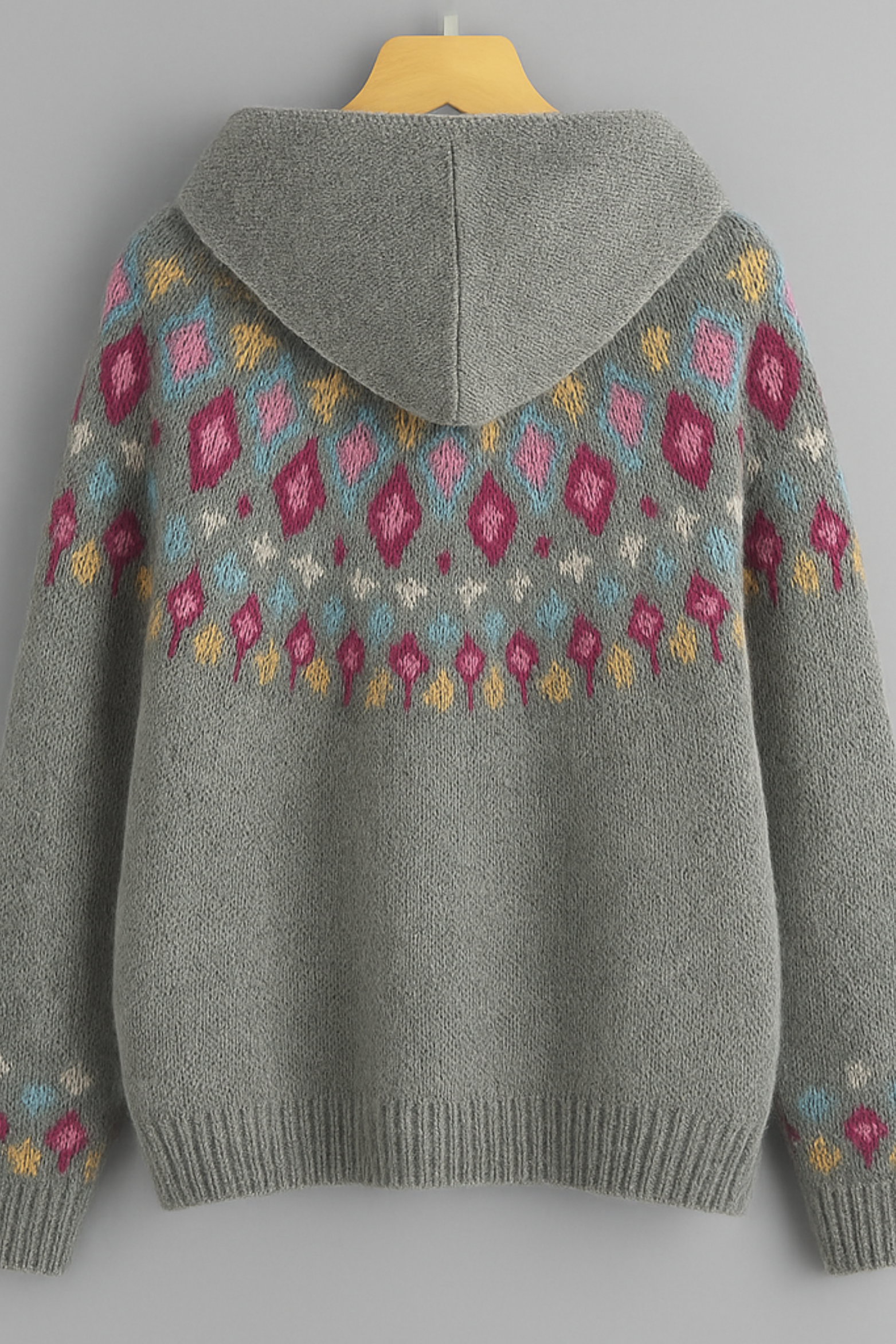 Lightweight Jacquard Comfort Hoodie