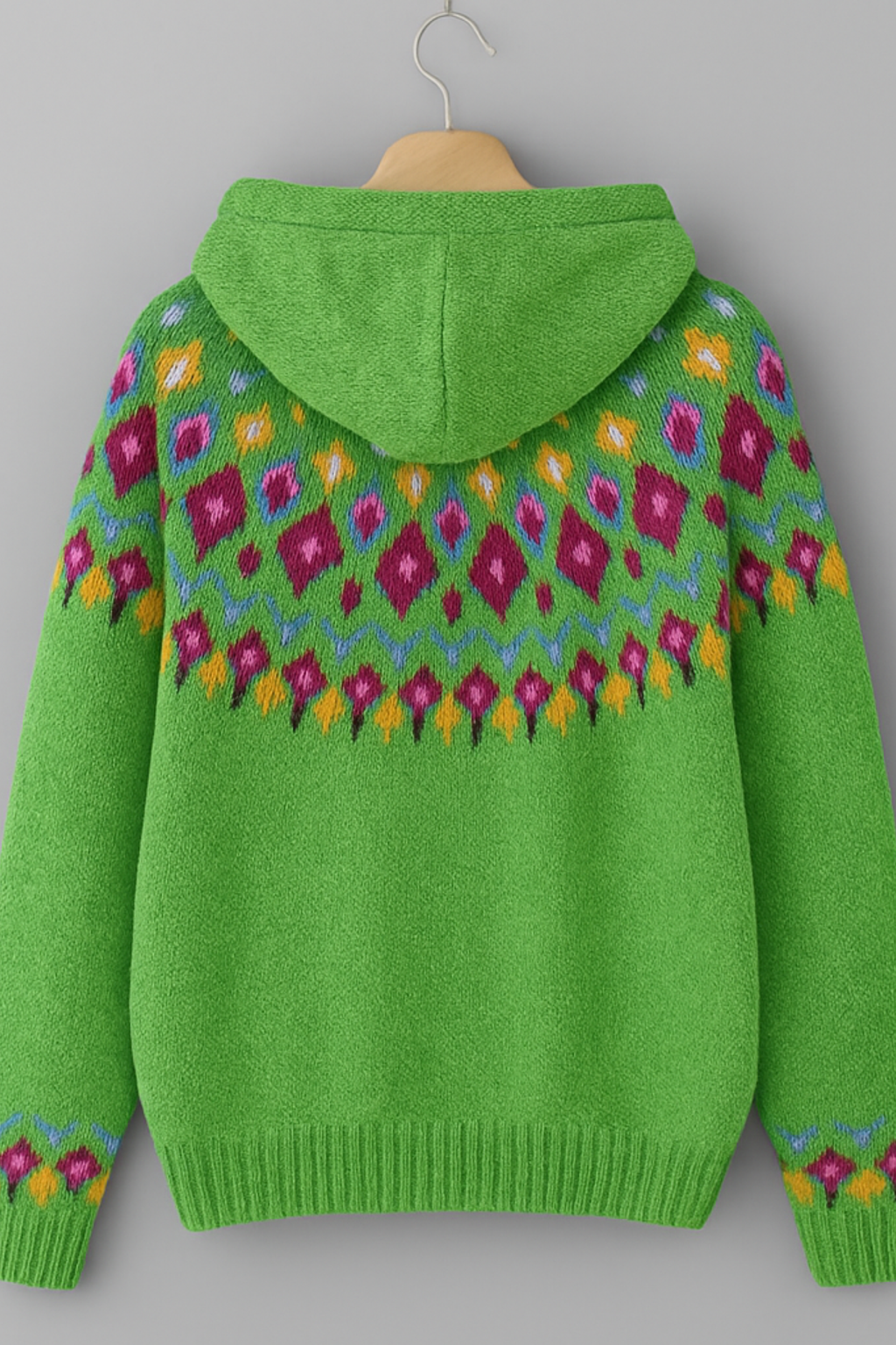 Lightweight Jacquard Comfort Hoodie