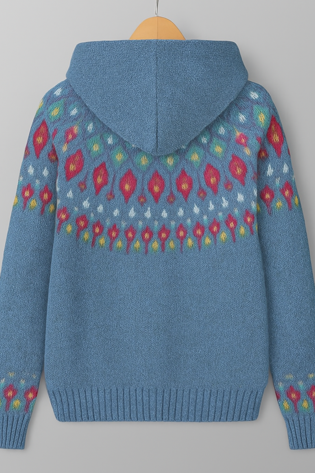 Lightweight Jacquard Comfort Hoodie