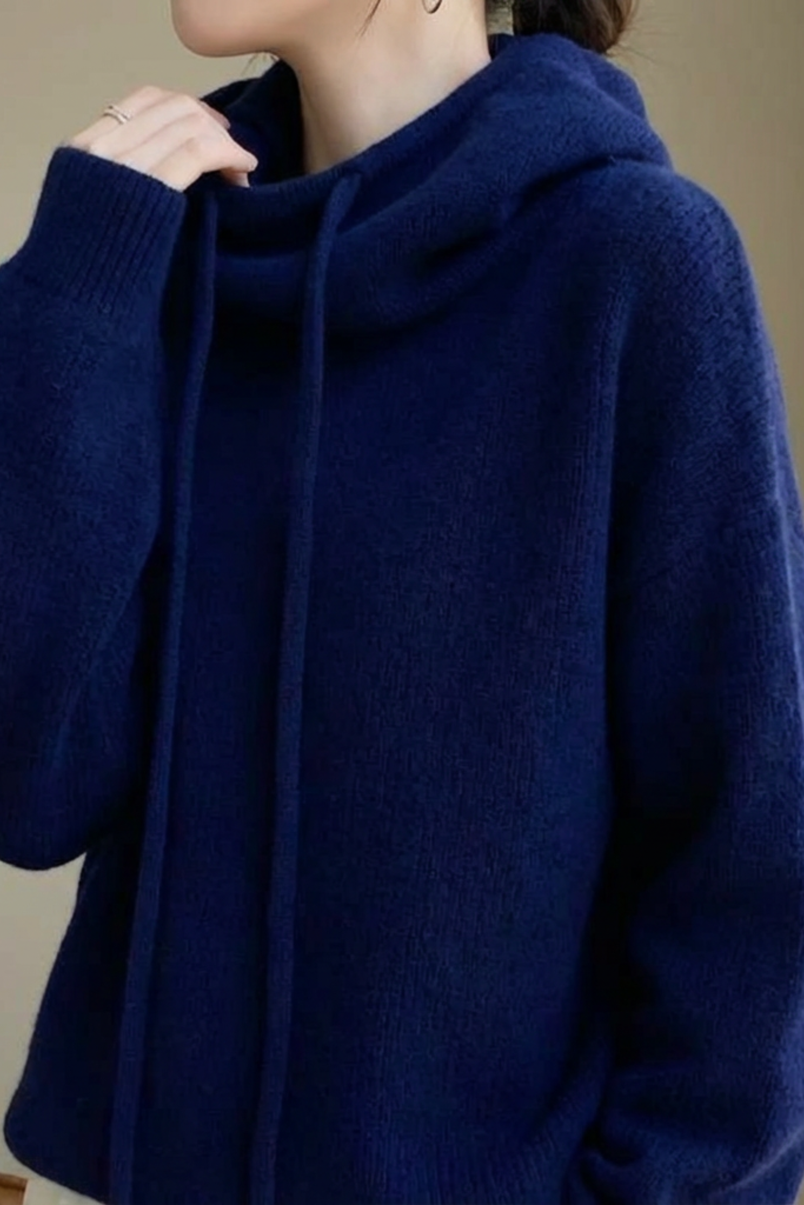 Women's Merino Knit Relaxed Hoodie