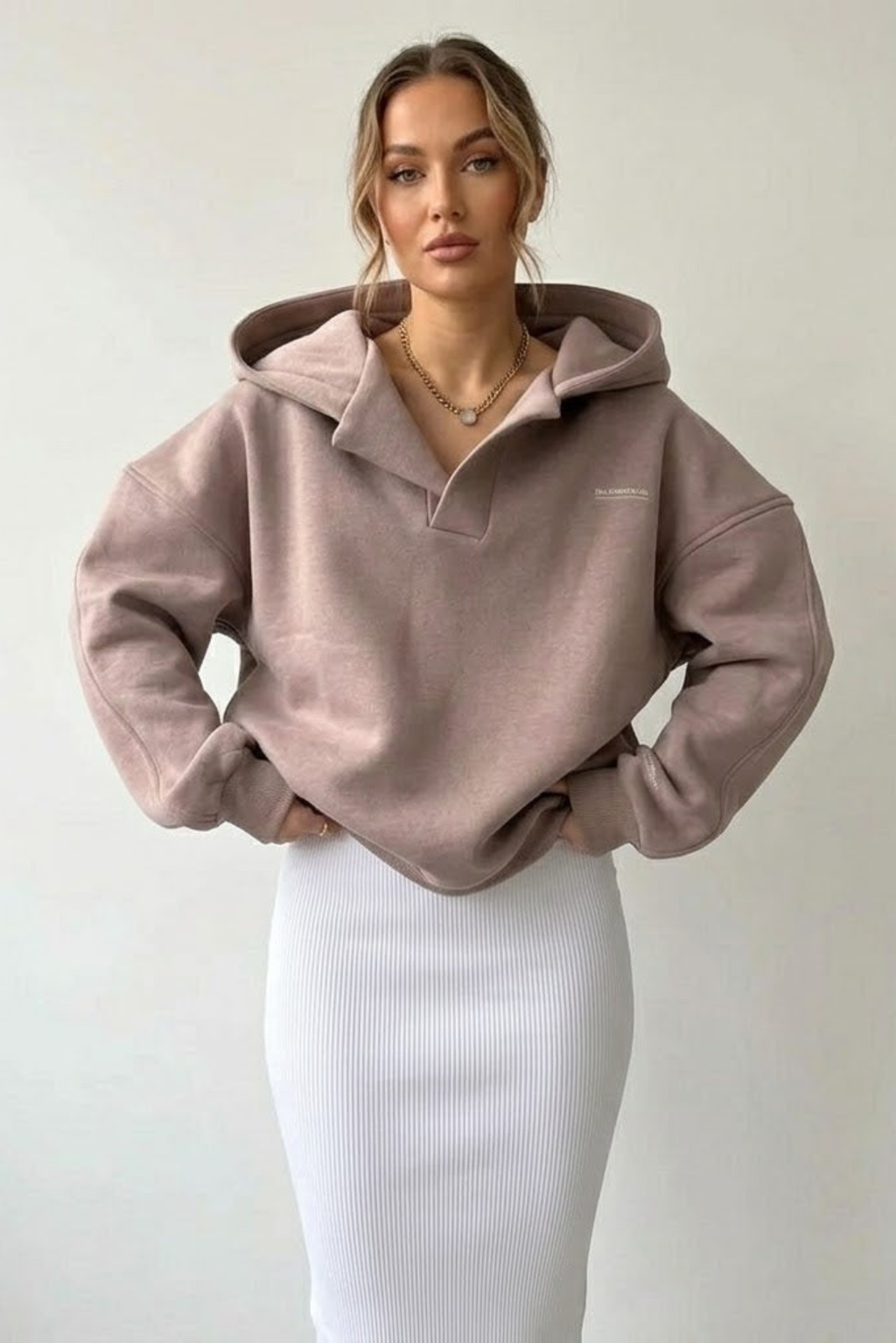 Women's Oversized Fleece Lounge Hoodie
