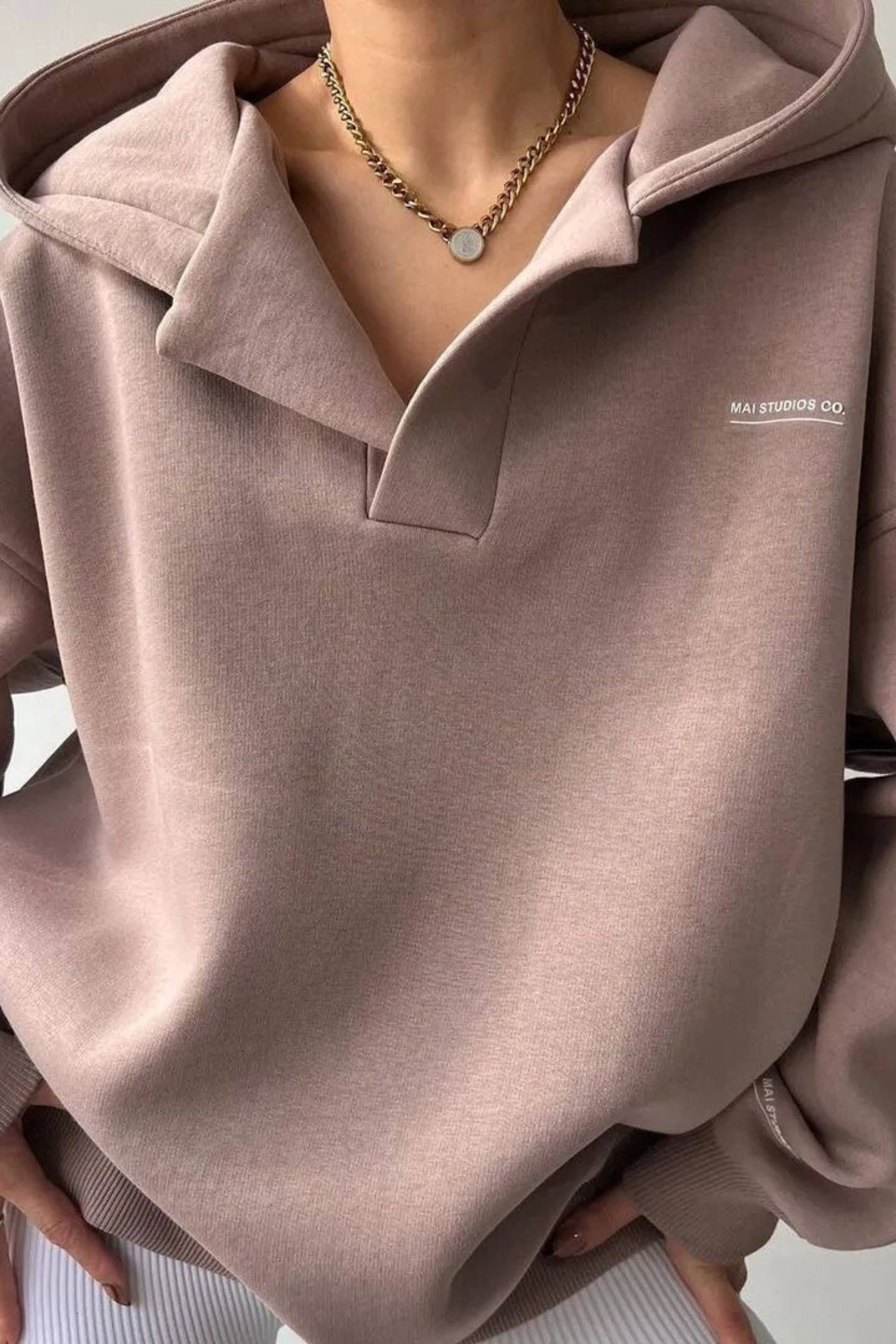 Women's Oversized Fleece Lounge Hoodie