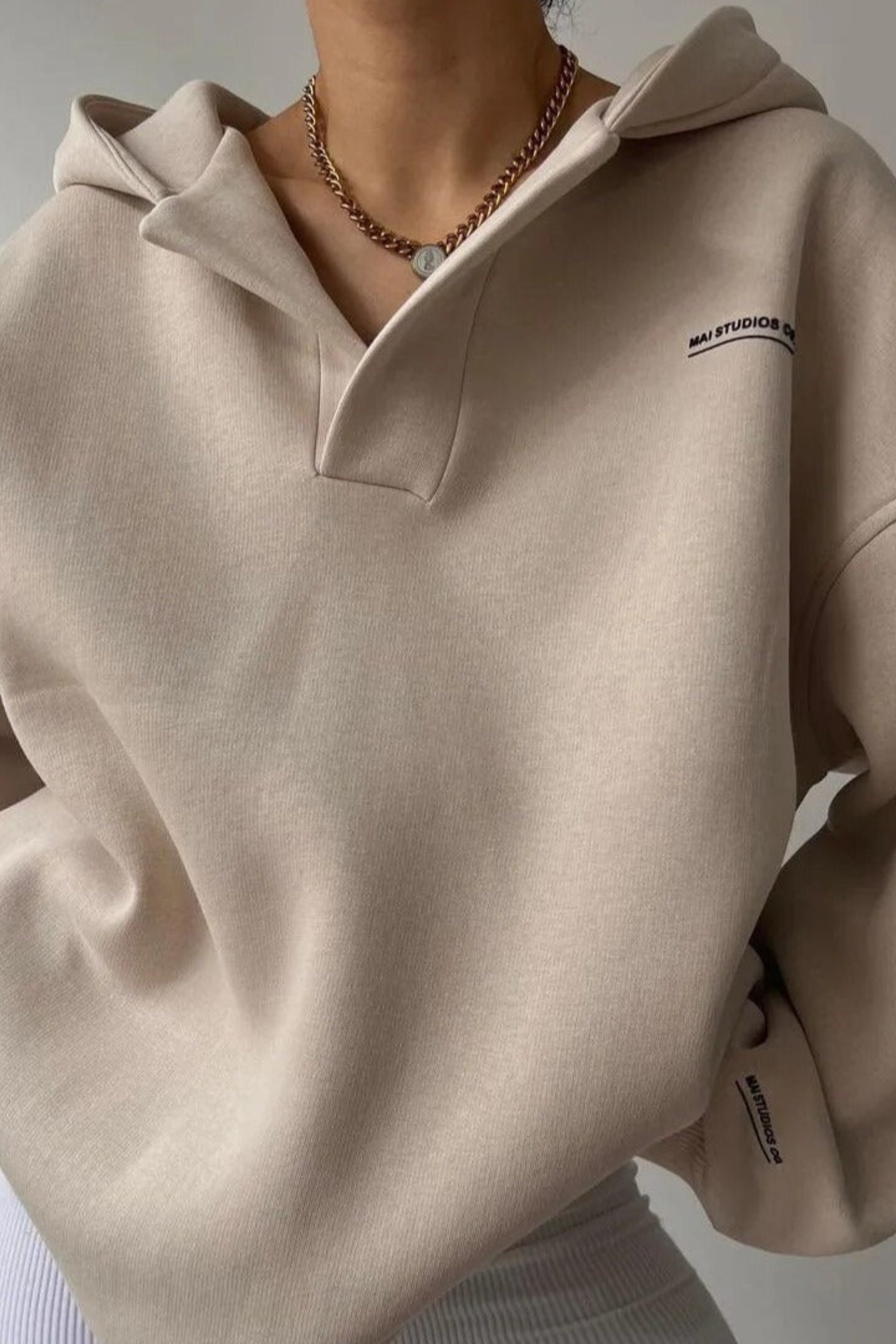 Women's Oversized Fleece Lounge Hoodie