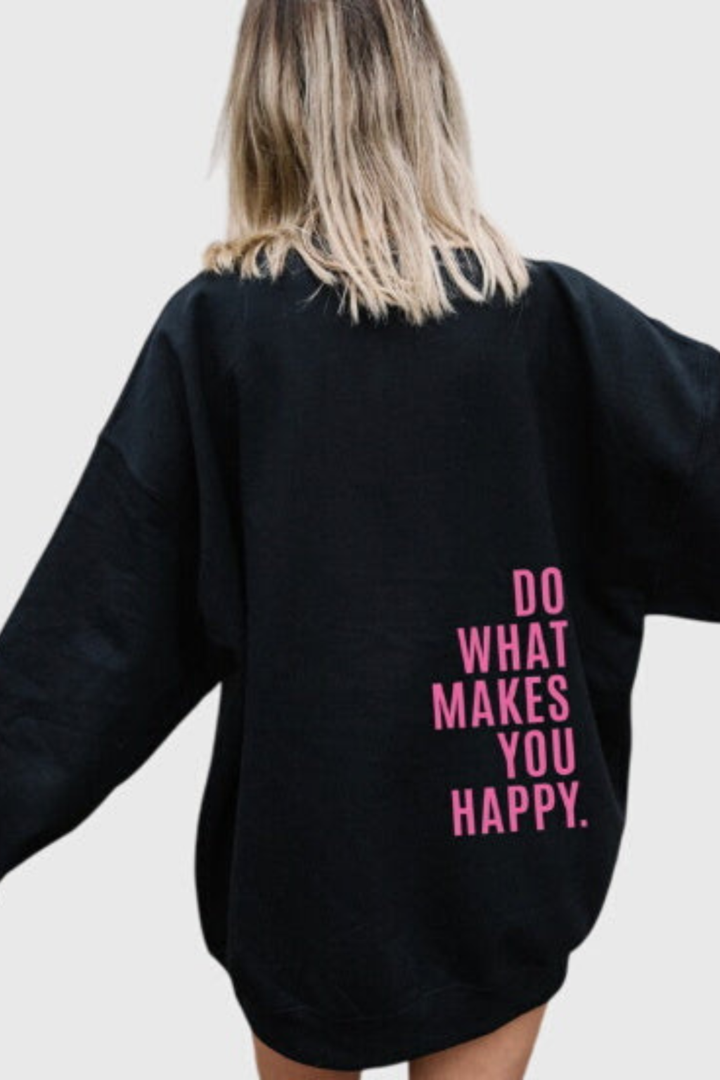 Women's Oversized Inspirational Graphic Hoodie