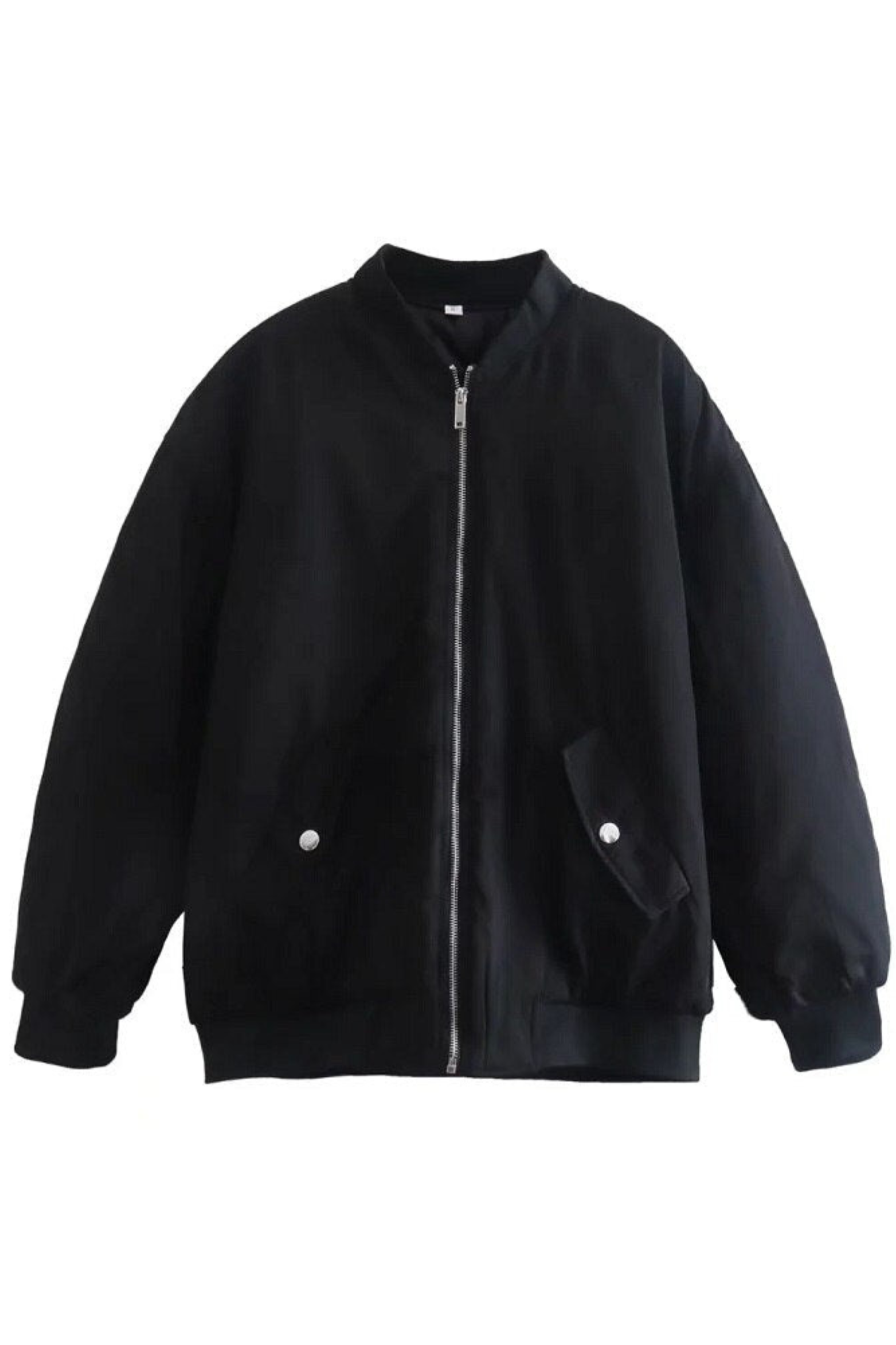 Women's Relaxed Fit Zip Bomber Jacket