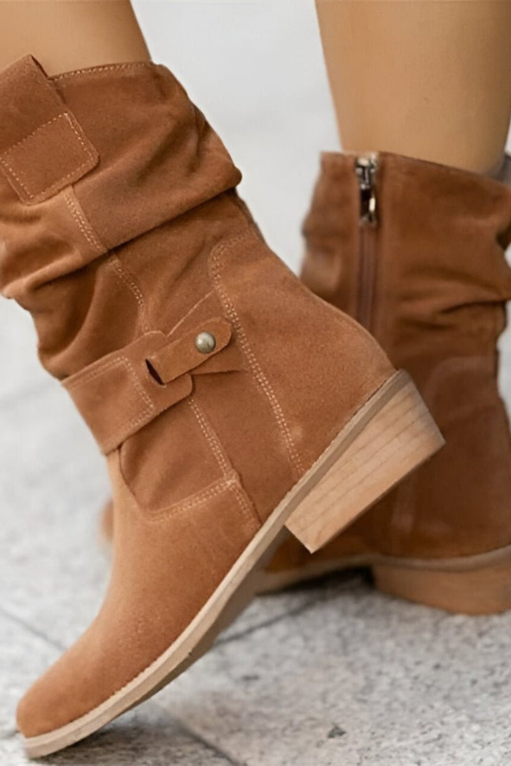Women's Slouchy Faux Suede Knee High Boots