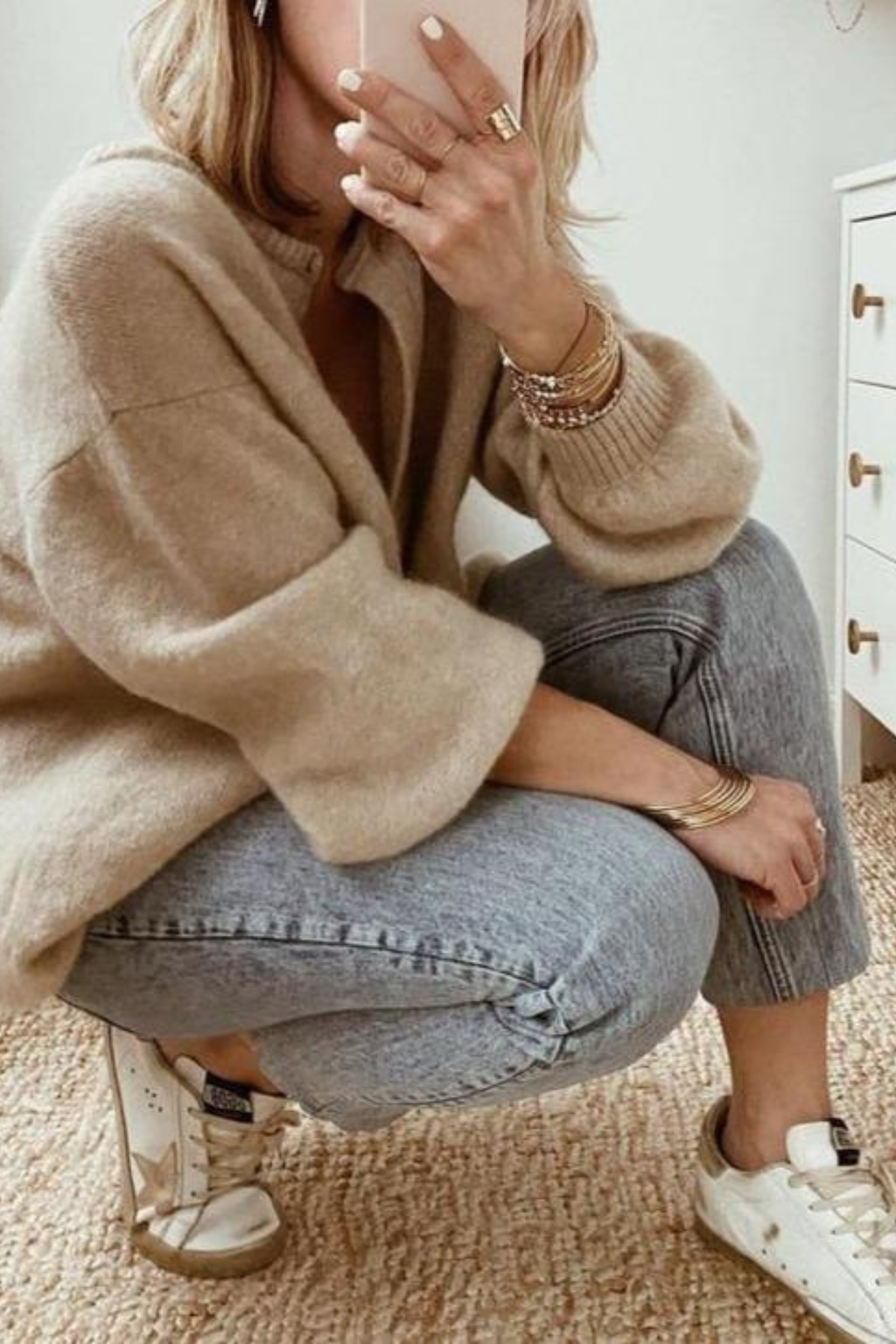 Women's Soft Knit Button Cardigan
