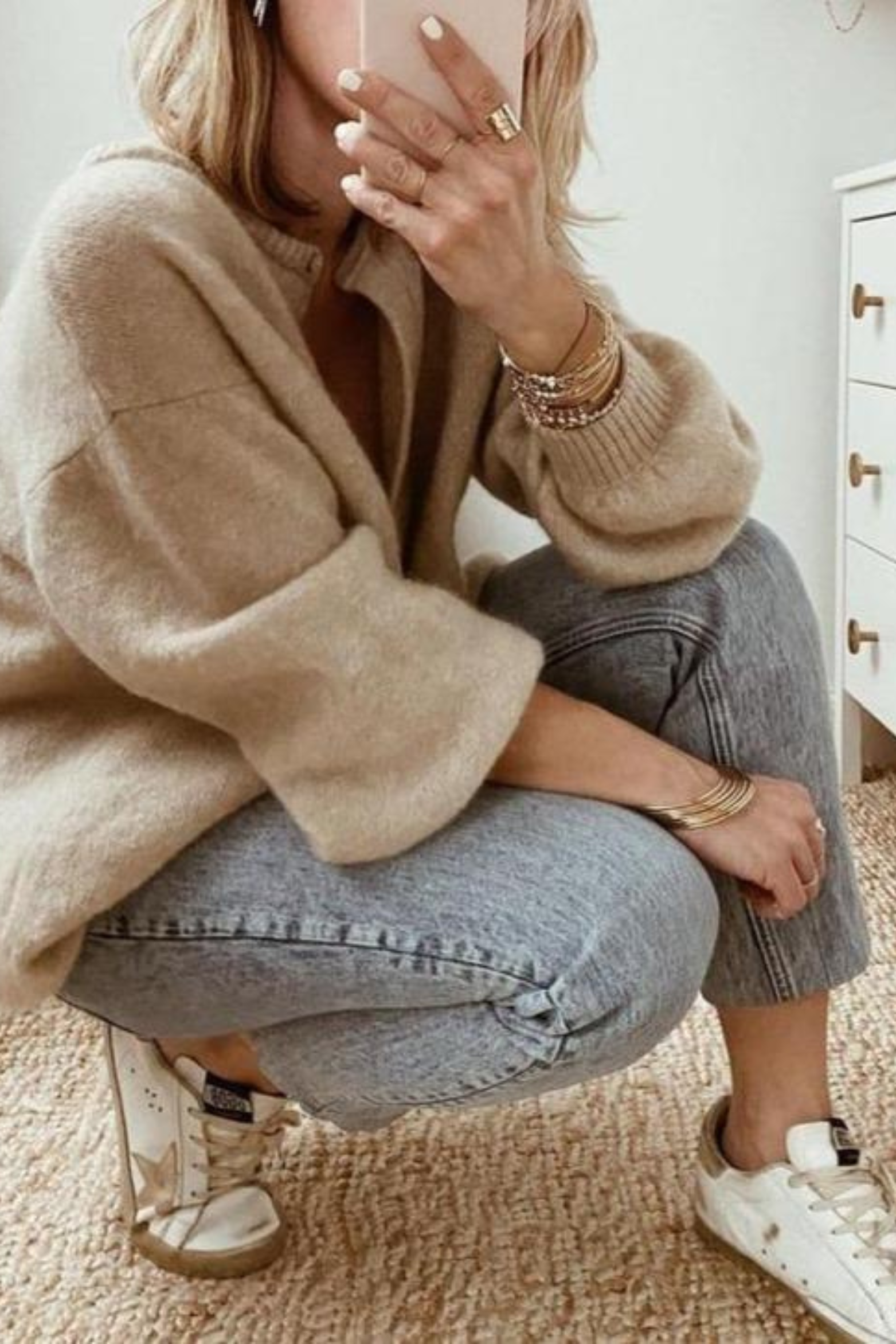 Women's Soft Knit Button Cardigan