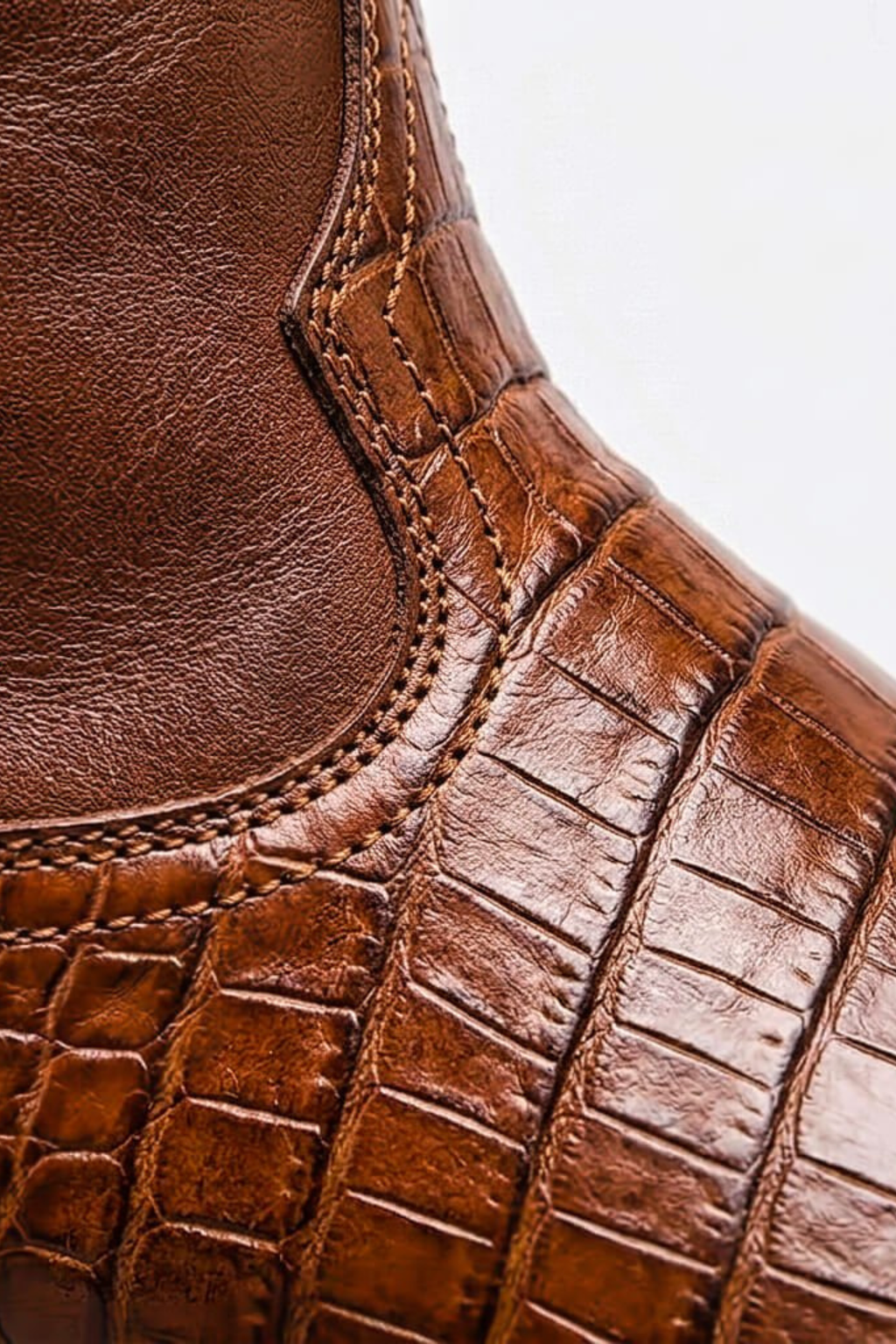 Women's Vintage Textured Leather Boots