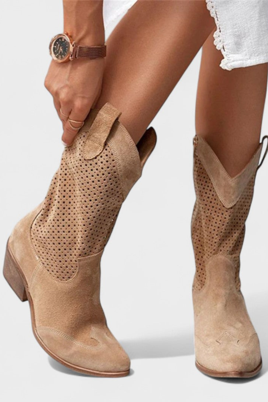 Women's Western Ankle Comfort Boots