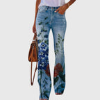 Floral Wide Leg Pants