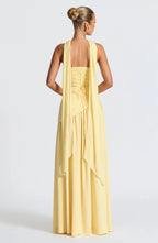 Scarf Maxi Dress