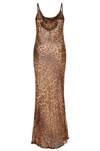 Leopard Print Maxi Dress